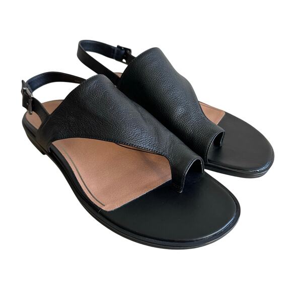 Vionic Ella Thong Sandal Black 9.5 WIDE - Picture 1 of 9